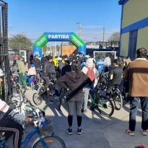 Inicia el Aniversario del Colegio Santa María Eufrasia con una Cicletada Familiar